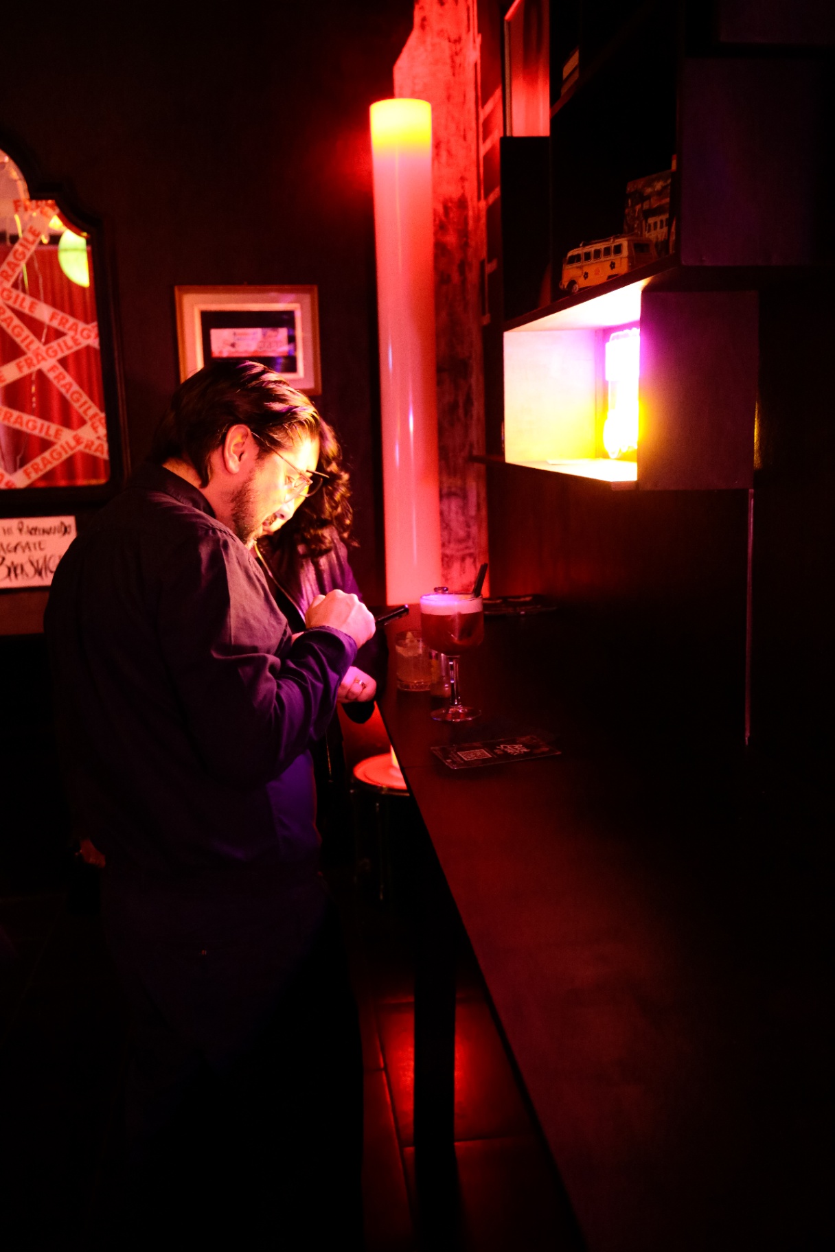 Cocktail al bancone del Backstage